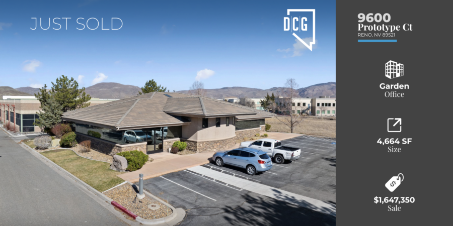 DCG Facilitates Sale of Prime Office Space in South Reno for $1.6M